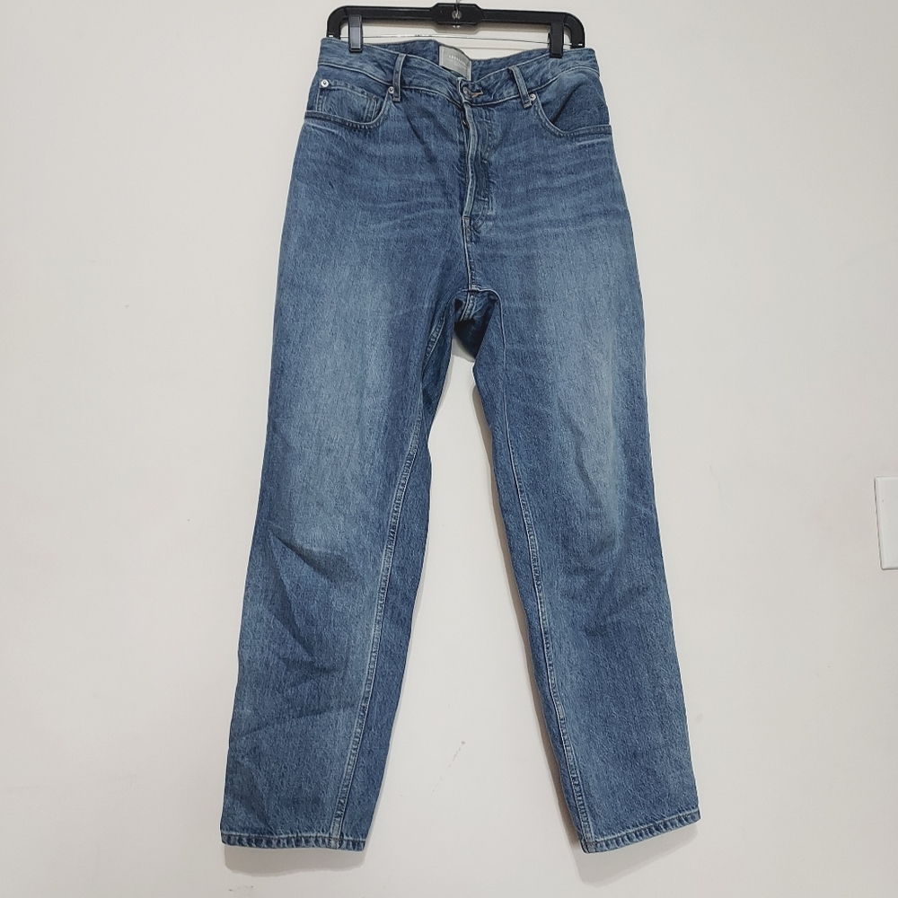 EVERLANE The Curvy 90s Cheeky  Organic Cotton Straight  Jeans Sz-31